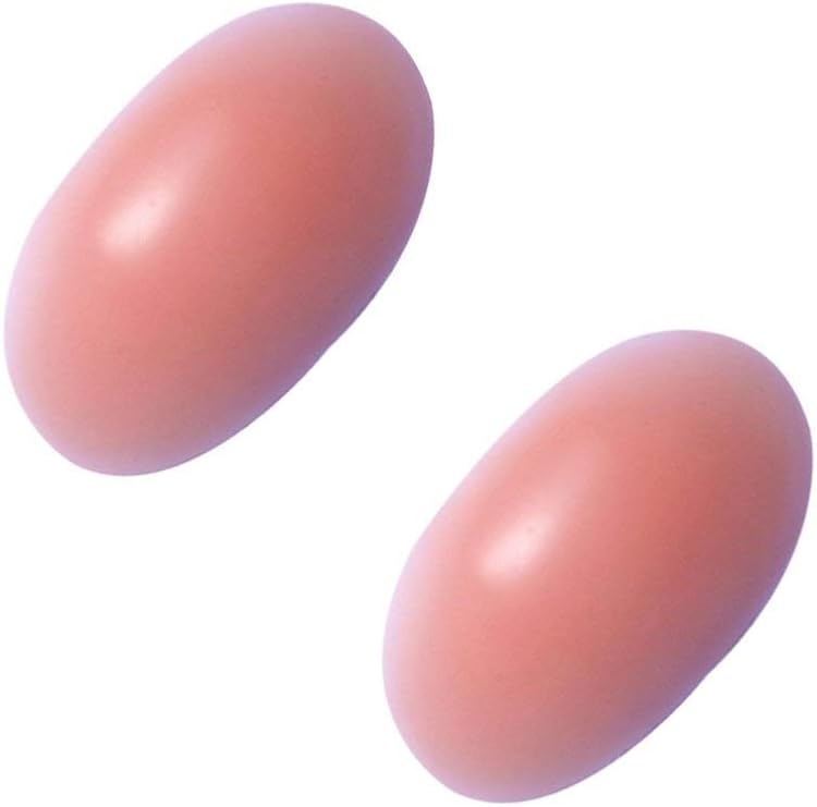 Healifty 2 Pairs Soft Silicone Shoulder Push-up Pads Adhesive Shoulder Enhancer Shoulder Pads Anti-Slip Shoulder Pads (Silicone Skin Color): Health & Personal Care