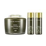 NATURE REPUBLIC Snail Solution 70 Cream Special Set/ Made in Korea
