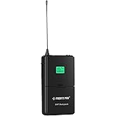 Phenyx Pro Wireless Bodypack Transmitter, 568.65MHz UHF Cardioid Pattern Wireless BodyPack Microphone, Fixed Frequency, 260 FT Range, for PTU-5000/PTU-4000 Series (PWB-5-568.65)