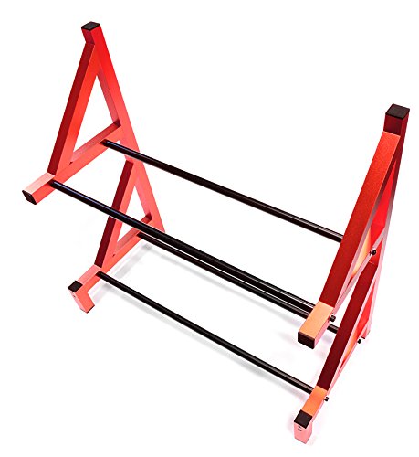 Integy RC Model Hop-ups C26750RED Wheel & Tire Storage Rack 19x8x17.5 Inch for 1/8 & 1/5 Scale