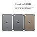 kwmobile Crystal Case Compatible with Apple iPad mini 4 - TPU Silicone Protective Smart Cover - Black/Transparent