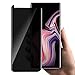 Moresky Compatible for Samsung Galaxy Note 9 Screen Protector Tempered Glass Privacy Film [Case Friendly] [3D Curved Edge] [Anti-Scratch] [High Definition] (2 Pack, Black/Clear)