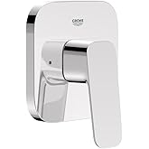 GROHE Cubeo Shower Valve Trim Kit, 2-Way Diverter Control, Starlight Chrome