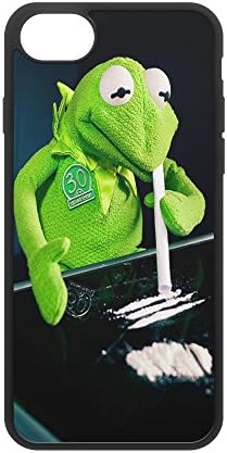 407Case Fits iPhone 7 & iPhone 8 The Frog on Cocaine Protective Rubber Phone Case (iPhone 7/8)