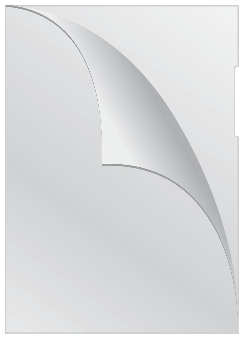 L-Shaped Pockets Q-CONNECT Type L PP A4 Cristal 160 Micron 100pcs Clear/Document Archiving/Type-Crystalline/Kind-L Type/Shape-Rounded Corner/Material-PP/Colour-Transparent/Format-A4