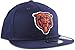 New Era Men's Navy Chicago Bears Head Basic 9FIFTY Adjustable Snapback Hat