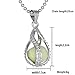 1 X Newly Fashion Teardrop Necklace - Glow in the Dark Pendant
