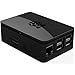 Raspberry Pi Case (Black) (Not Compatible with Pi 3 Model B Plus)