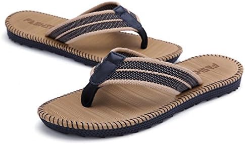 New Men's Flip Flops Beach Sandals Lightweight EVA Sole Comfort Thongs