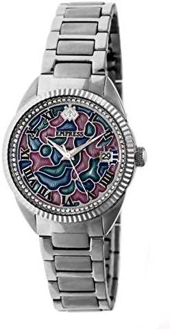 Empress Helena Leather-Band Watch w/Date