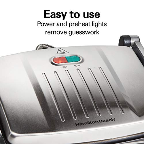Hamilton Beach Panini Press, Sandwich Maker & Electric Indoor Grill