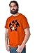 Poke Go Evolution Gamer Nerd Cool Workout T Shirt Tee Orange
