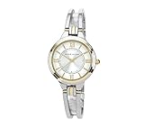Anne Klein Women's Two-Tone Open Bangle Watch
