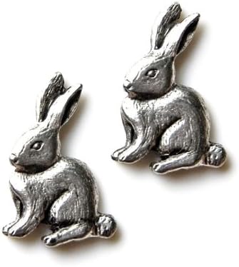Quality Handcrafts Guaranteed Rabbit Cufflinks