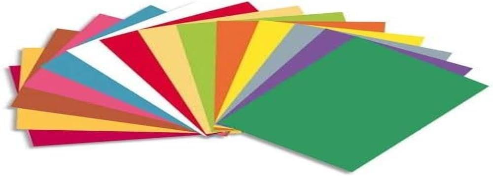 Exacompta - Ref. 330100E - Pack of 10 rigid SUPER folders 210 g/m2 in pastel colors - PEFC™ certified folders - dimensions 24 x 32cm for A4 format - 10 assorted colors