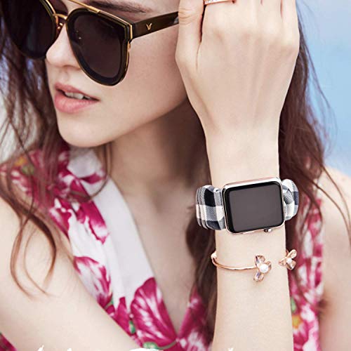 image for Scrunchie Elastic Watch Band for Apple Watch 38mm/40mm 42mm/44mm,Innov