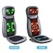 INTEY Shiatsu Neck & Back Massage Cushion with Heat, 12 3D-Massage Balls Full Back Kneading Shiatsu or Rolling Massage Chair pad with Height Adjustment, Relieve Muscle Pain for Home, Office or Car