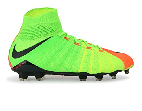 Nike mens hypervenom phantom iii dynamic fit fg electric green/bl…