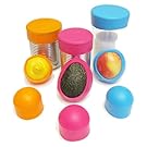 Seally Cap Reusable Silicone Food Saver, Set of 3