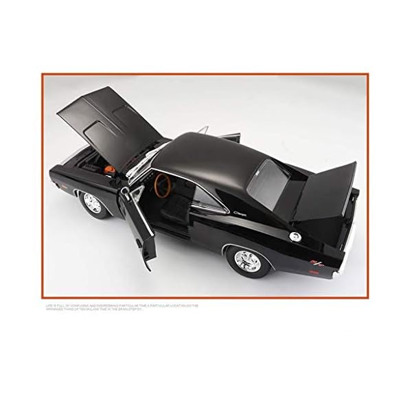 NYDZDM Auto Modellauto 1:18 Dodge ChargerR/T Simulation Legierung Druckguss Spielzeug Ornamente Sportwagen Kollektion… – Bild 3