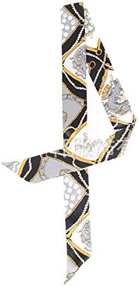 Olive Tayl New Fashion 26 Styles Women Print Silk Ribbon Twilly Bag Scarf For Ladies top sale NO5