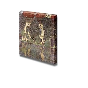 The Schloss Kammer on The Attersee, III, 1910 by Gustav Klimt - Canvas Print Wall Art Famous Oil Painting Reproduction - 12" x 12"