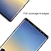Samsung Galaxy Note 8 Screen Protector [2-Pack] - OMOTON [Cover Curved Edges] [Case Friendly] [High Responsivity] Wet Applied HD Screen Protector for Samsung Galaxy Note8
