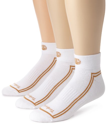 Timberland Mens Quarter Top Boot Sock, 3-Pack, Wheat, Sock Size:10-13/Shoe Size: 6-12 (Shoe size 9-13)