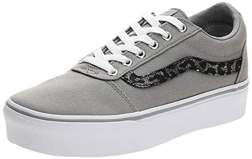 41CdnMK0VPL Vans Old Skool Platform, Zapatillas Niñas Vans Old Skool Platform, Zapatillas Niñas
