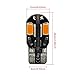 10-Pack T10 194 168 168 2825 Extremely Bright Amber/Yellow 200Lums Canbus Error Free 12V LED Light,8-SMD 5730 Chipsets Car Replacement Bulb For Map Dome Courtesy License Plate Side Marker Light