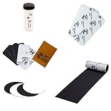 Gear Aid Tenacious Tape Fabric Repair Nylon Tape Roll | Max Flex, Round, Mini Repair Patches | Strong Adhesive Outdoor, Camping, Hiking Equipment Repair Kit | Bundle with Waterproof Vial