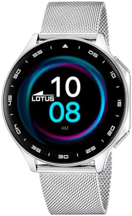 Montre Intelligente Homme - Smartwatch Homme Acier Inoxydable 316L - Étanchéité IP65 50050/3 - Multi-Sports, Fréquence Cardiaque, Tension Artérielle