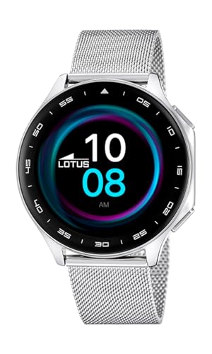 Montre Intelligente Homme - Smartwatch Homme Acier Inoxydable 316L - Étanchéité IP65 50050/3 - Multi-Sports, Fréquence Cardiaque, Tension Artérielle
