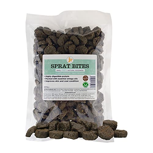 JR Pet Products NEW! 200g Dried Sprat Fish Bites