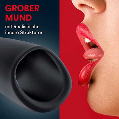 Aivrobta Automatischer Masturbatoren Cup Mit Intelligente Industion, Elektrische Cup-Masturbatoren Mit Wärmefunktion 42ºC, Sexspielzeug Männer Wasserdicht und Realistische Strukturen.