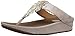 FitFlop Women's Cha, Silver, 7 M US