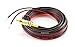 CablesOnline, 15ft 18 AWG Speaker Wire Single Cable with RCA Male Plug, AV-SK115
