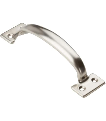 QCAA Tirador De Puerta De Acero Inoxidable, 5-3/4", Acero Inoxidable Pulido, Paquete De 2, Hecho En Taiwán