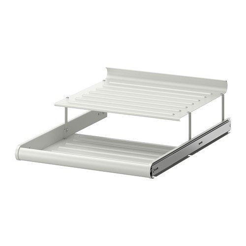 IKEA KOMPLEMENT Pullout shoe shelf, white Amazon.co.uk Kitchen & Home
