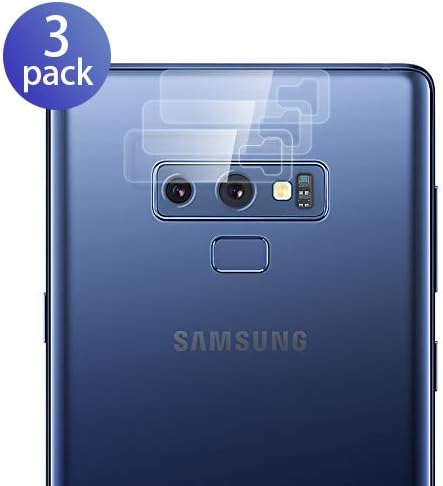 QIANXIANG Camera Screen Protector 9H Hardness Anti-Scratch Explosion-Proof Tempered Glass Protective Camera Lens Hard Protector Compatible Samsung Note 9
