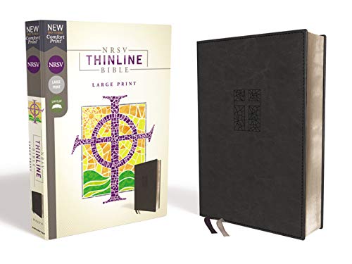 [READ] NRSV, Thinline Bible, Large Print, Leathersoft, Black, Comfort Print KINDLE