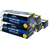 Shargio King-Size Blue Filter Tubes Comes with a Great Taste and Wonderful Flavor, 200 Count in Total - Pack of 5
