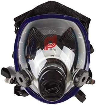 Anti-Fogfull Face Mask Respirator Gas Mask, Full View Gas Mask, Fire-Fighting Civilian Air Respirator Mask