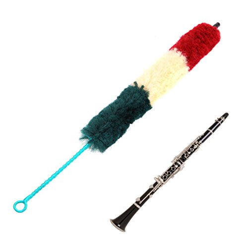 ALLCACA Clarinet Cleaning Brush Soft Clarinet Cleaner Practical Clarinet Pad Saver - Thumbnail 6