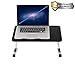 Entrepreneur Adjustable Laptop Desk & Lap Desk with USB Fan Built-in, Portable Standing Desk, Foldable Sofa Breakfast Tray, Notebook Stand Reading Holder for Couch or Bedside by Entrepreneur_Store …