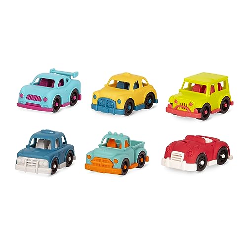 B. toys – Happy Cruisers – Mini Vehicles – Sports, Police, Pickup, Roadster, Ta…