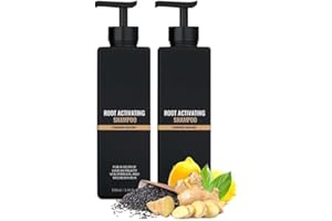 Root Activator Shampoo for Men,2PCS Hair Regrowth Conditioner Mane Strengthening Root Activating Shampoo Repair Conditioning 