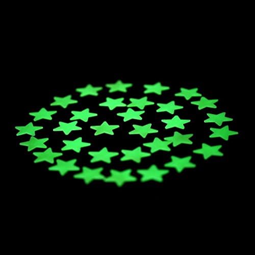 100PCS Home Wall Glow In The Dark Stars Stickers Decal Dreamy Noctilucent 5Y Set11