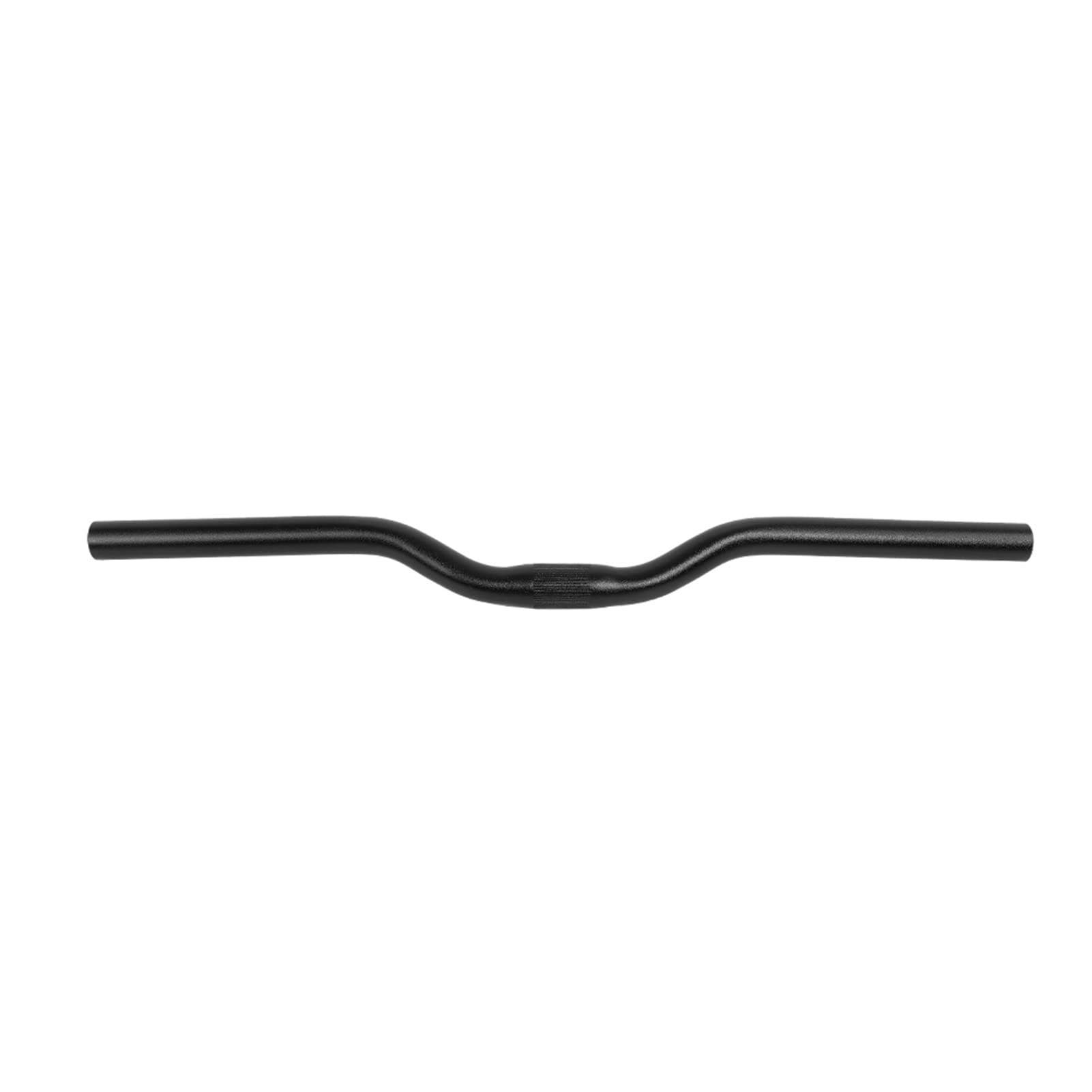 Aluminum Fixed Gear Bike Riser Handlebar 25.4mm x 520mm for Road Bicycle - Lightweight and Durable (Black)