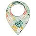 ana baby 10-Pack Baby Bandana Drool Bibs for Drooling and Teething, 100% Organic Cotton, Soft and Absorbent, Bibs for Baby Girls